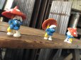 画像10: 70s Vintage Smurfs Umbrella Mushroom PVC Figure (A431)   (10)