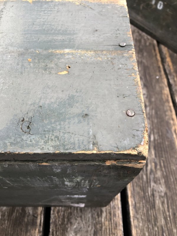 画像13: Vintage U.S MILITARY Wooden Crate No.5 (A433)  