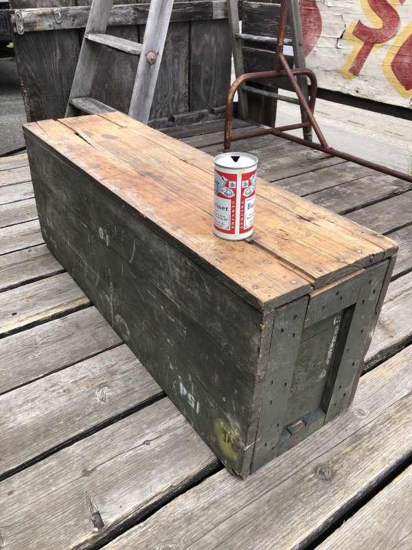 画像18: Vintage U.S MILITARY Wooden Crate No.4 (A432)  