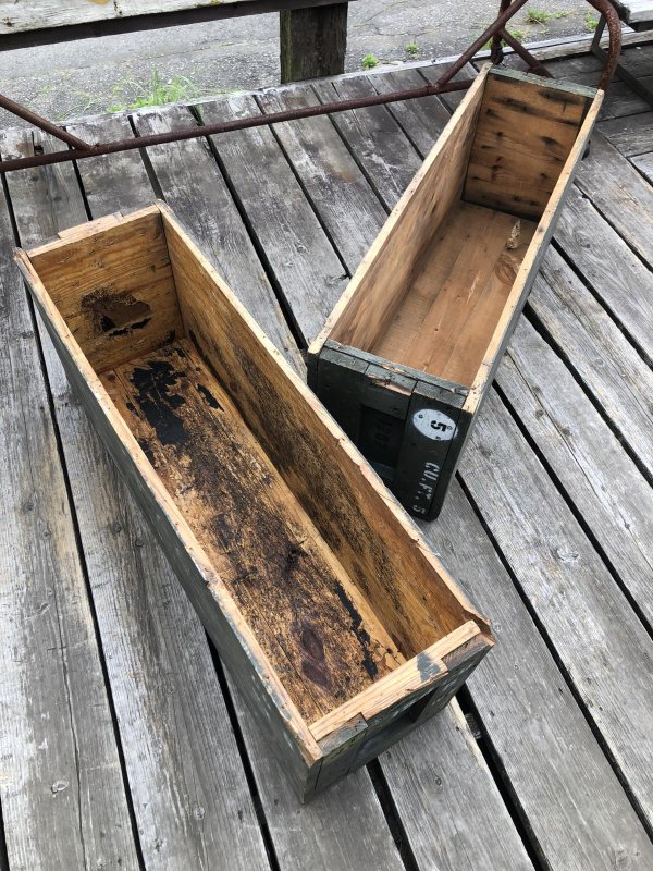 画像24: Vintage U.S MILITARY Wooden Crate No.4 (A432)  