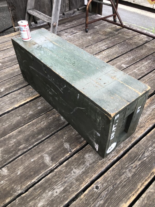 画像14: Vintage U.S MILITARY Wooden Crate No.5 (A433)  