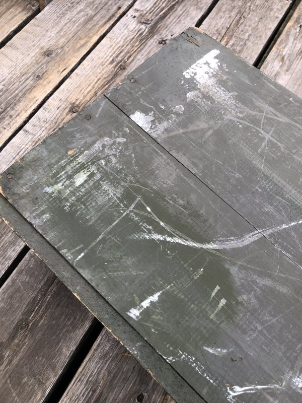 画像18: Vintage U.S MILITARY Wooden Crate No.5 (A433)  