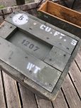 画像15: Vintage U.S MILITARY Wooden Crate No.5 (A433)   (15)