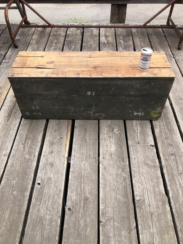 画像17: Vintage U.S MILITARY Wooden Crate No.4 (A432)  