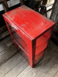 画像2: Vintage Lance Crackers Advertising Store Display Rack Case (A434)  (2)