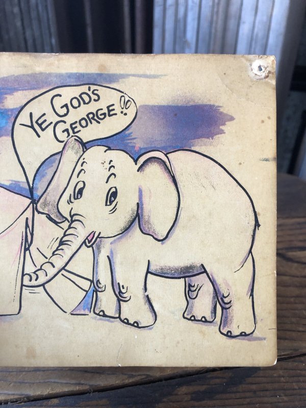 画像3: 50s Vintage Giant Comic Postcard YE GOD'S GEORGE!!  (A442)  