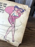 画像2: 50s Vintage Giant Comic Postcard IF THE WIND HAD ONLY BLOW THE OTHER WAY (A441)   (2)