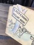 画像2: 50s Vintage Giant Comic Funny Postcard LAST CHANCE DESERT AHEAD (A443)   (2)