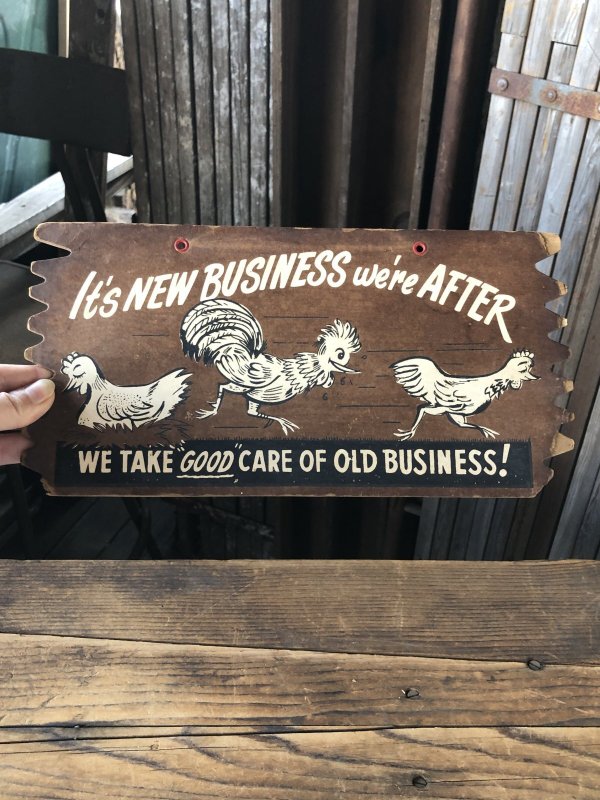 画像6: 50s Vintage Comic Card Plak Sign (A451)  