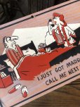 画像2: 50s Vintage Comic Card Plak Sign (A453)   (2)