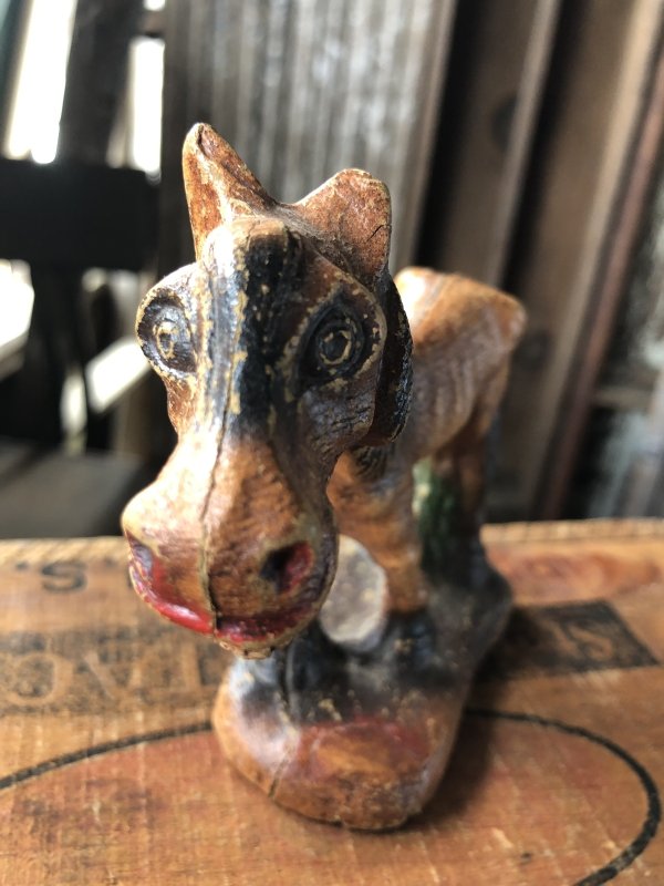 画像2: Vintage Laughing Donkey Statue C (A469)  