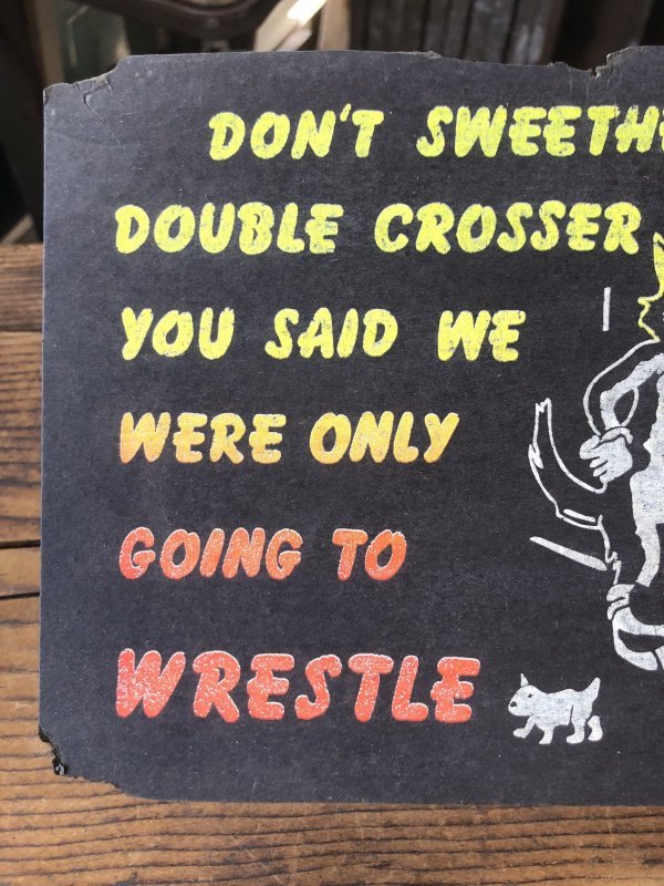 画像2:  Vintage Funny Card  " Don't Sweetheart... " (A456)  