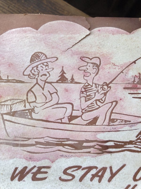 画像3:  Vintage Funny Card  " THIS TIME WE STAY UNTIL " (A463)  
