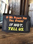 画像1:  Vintage Funny Card  " If We Please You TELL OTHERS " (A459)   (1)