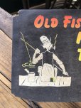 画像2:  Vintage Funny Card  " Old Fishermen... " (A457)   (2)
