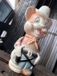 画像10: 60s Vintage Sheriff’s Deputy Bear Rubber Vinyl Squeaky Toy (A472) (10)