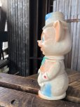 画像4: 60s Vintage Sheriff’s Deputy Bear Rubber Vinyl Squeaky Toy (A473) (4)