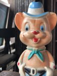 画像10: 60s Vintage Sheriff’s Deputy Bear Rubber Vinyl Squeaky Toy (A473) (10)