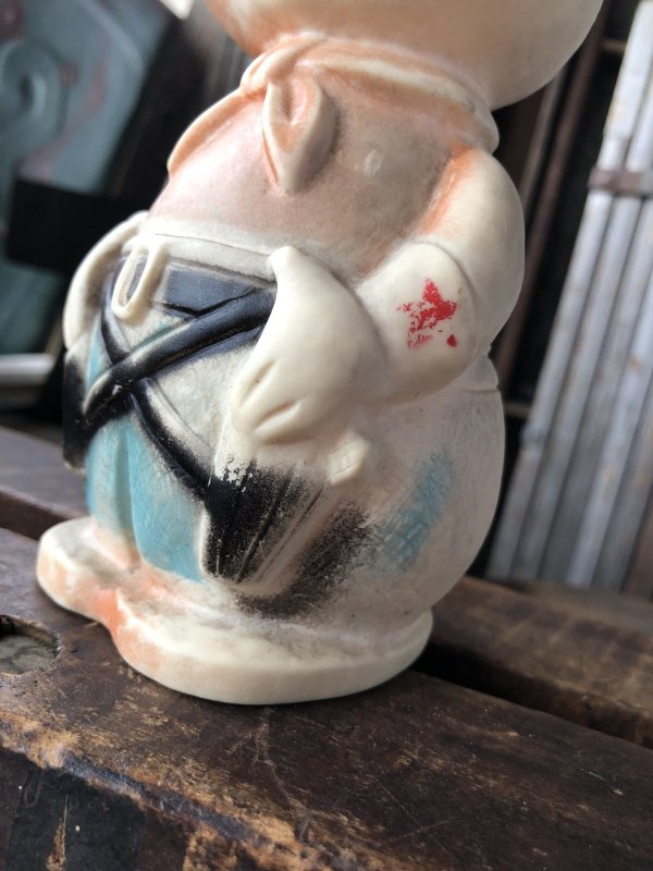 画像11: 60s Vintage Sheriff’s Deputy Bear Rubber Vinyl Squeaky Toy (A472)