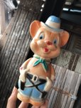 画像11: 60s Vintage Sheriff’s Deputy Bear Rubber Vinyl Squeaky Toy (A473) (11)