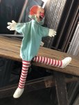画像7: 60s Vintage Renall Bozo the Clown Walking Puppet Doll (A478) (7)