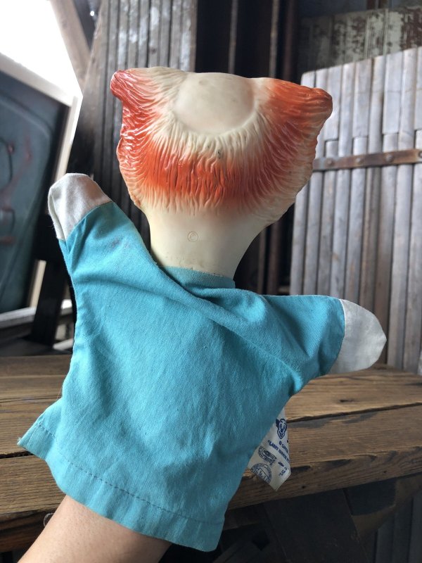 画像8: 60s Vintage Knickerbocker Bozo the Clown Puppet Doll B (A477)