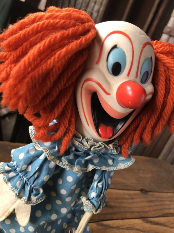 画像7: 60s Vintage Mattel Bozo the Clown Pullstring Talking Puppet Doll B (A474)