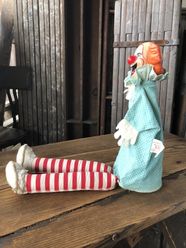画像4: 60s Vintage Renall Bozo the Clown Walking Puppet Doll (A478)