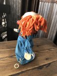 画像2: 60s Vintage Mattel Bozo the Clown Pullstring Talking Puppet Doll C (A475) (2)