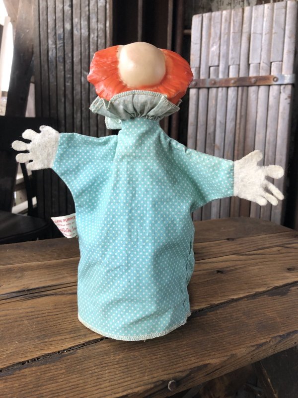 画像5: 60s Vintage Renall Bozo the Clown Walking Puppet Doll (A478)