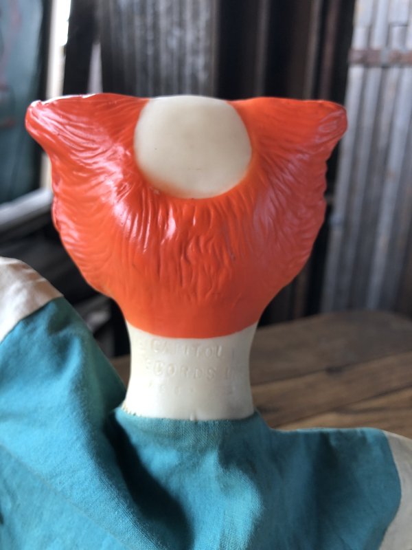 画像7: 60s Vintage Knickerbocker Bozo the Clown Puppet Doll A (A476)