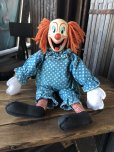 画像2: 60s Vintage Mattel Bozo the Clown Pullstring Talking Doll (A481) (2)