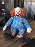 画像2: 60s Vintage Mattel Bozo the Clown Pullstring Talking Doll (A482) (2)