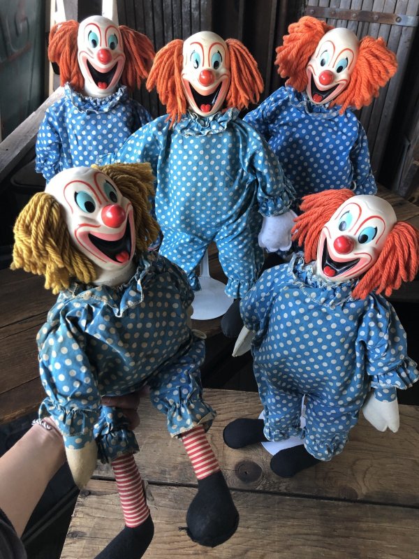 画像12: 60s Vintage Mattel Bozo the Clown Pullstring Talking Doll (A482)