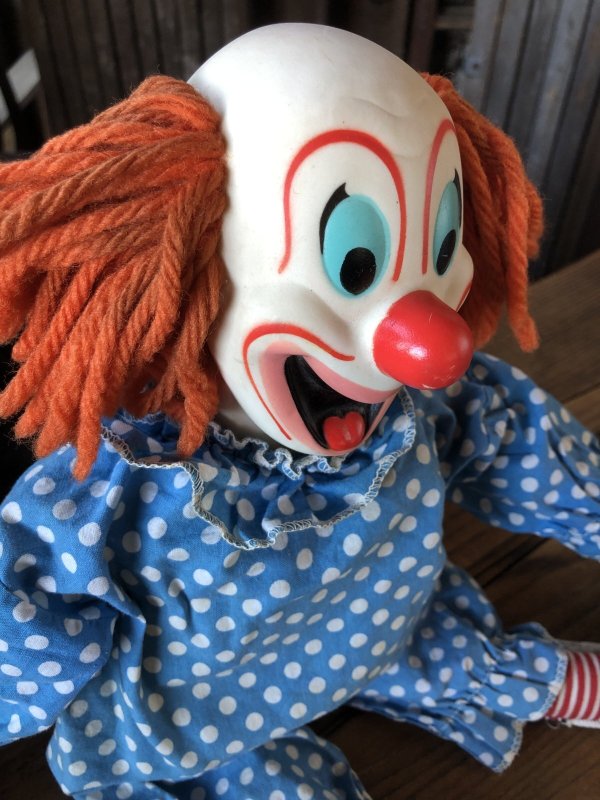 画像6: 60s Vintage Mattel Bozo the Clown Pullstring Talking Doll (A482)