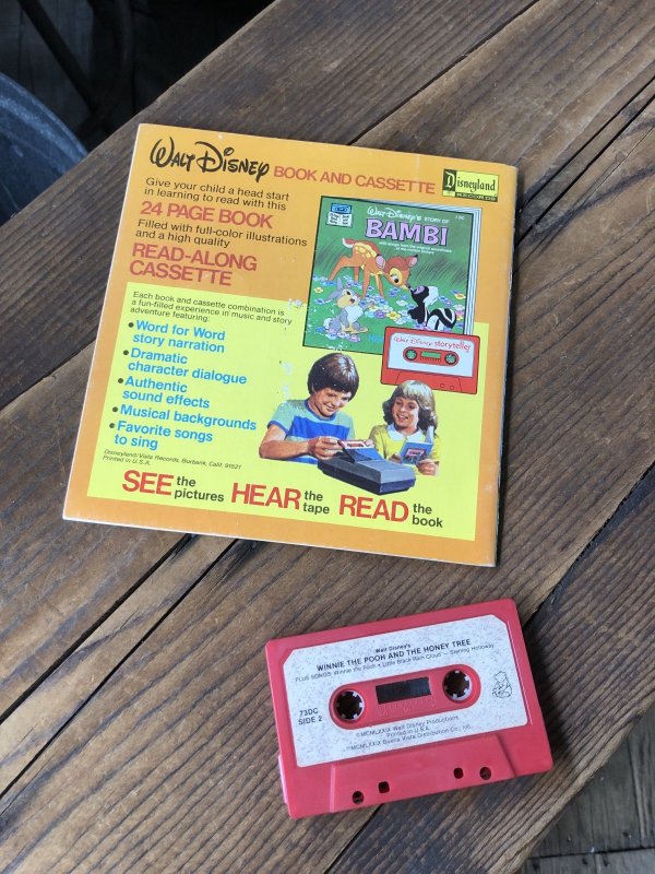 画像6: Vintage Disney Winnie The Pooh Read Along Book & Tape (A483)