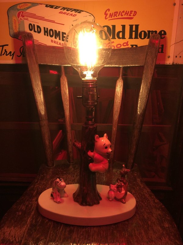 画像14: 70s Vintage Disney Winnie The Pooh Lamp (A485)