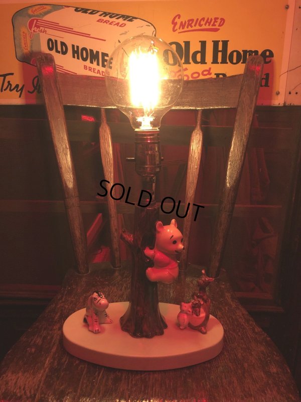 画像14: 70s Vintage Disney Winnie The Pooh Lamp (A485)