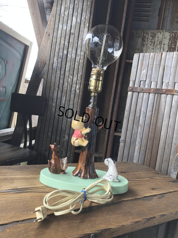 画像3: 70s Vintage Disney Winnie The Pooh Lamp (A485)