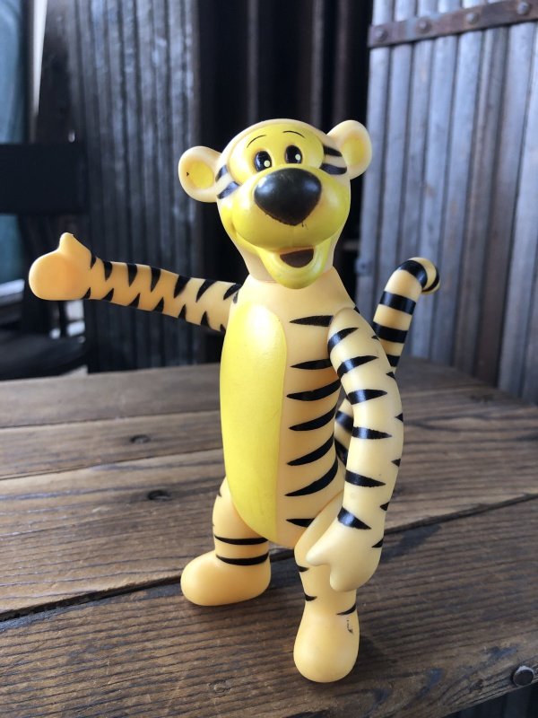 画像1: Vintage Disney Winnie The Pooh Tigger Vinyl Doll (A484)