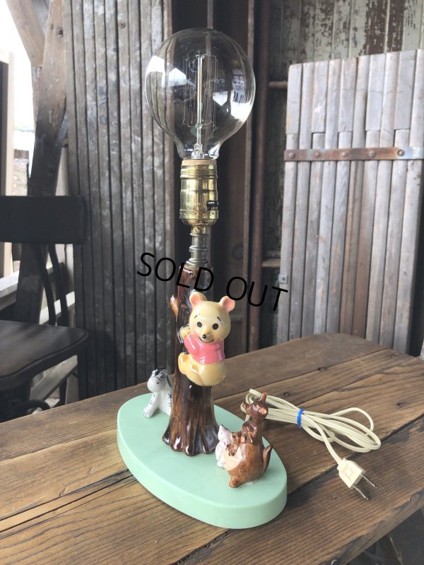 画像2: 70s Vintage Disney Winnie The Pooh Lamp (A485)