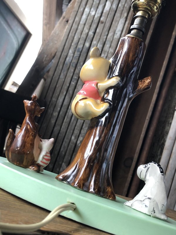 画像10: 70s Vintage Disney Winnie The Pooh Lamp (A485)