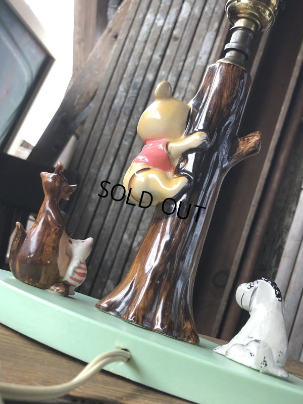 画像10: 70s Vintage Disney Winnie The Pooh Lamp (A485)