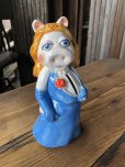 画像2: 70s Vintage Sigma Muppets Miss Piggy Coin Bank (A487)   (2)