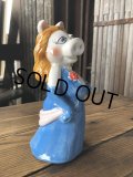 70s Vintage Sigma Muppets Miss Piggy Coin Bank (A487)  