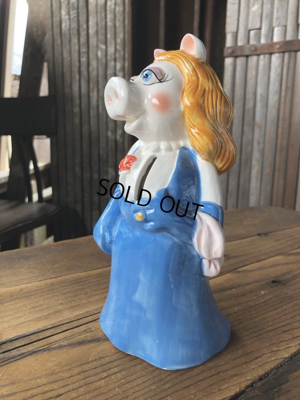 画像3: 70s Vintage Sigma Muppets Miss Piggy Coin Bank (A487)  