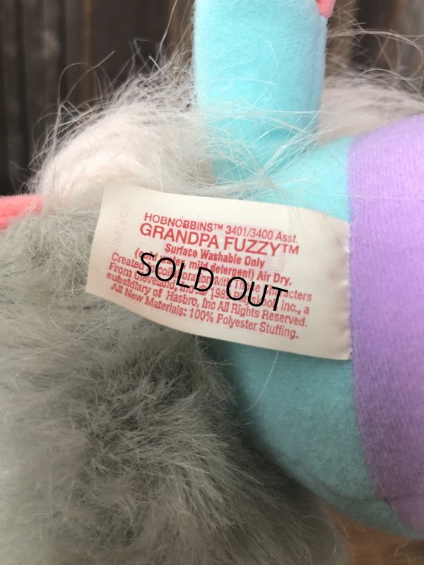 画像8: 80s Vintage Playskool Hobnobbins Plush Doll " Grandpa Fuzzy " (A494)  