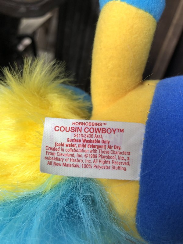 画像8: 80s Vintage Playskool Hobnobbins Plush Doll " Cousin Cowboy " (A498)  