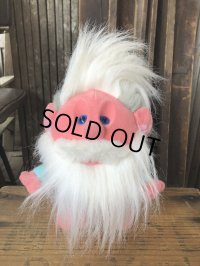 80s Vintage Playskool Hobnobbins Plush Doll " Grandpa Fuzzy " (A494)  