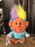 画像1: 80s Vintage Playskool Hobnobbins Plush Doll " Cousin Poof " (A495)   (1)